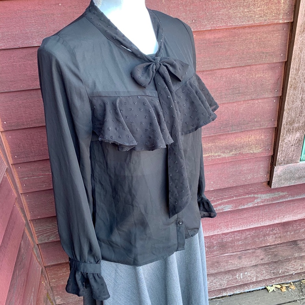 Back to the Schoolhouse Retro Style Blouse - Picture 7 of 7